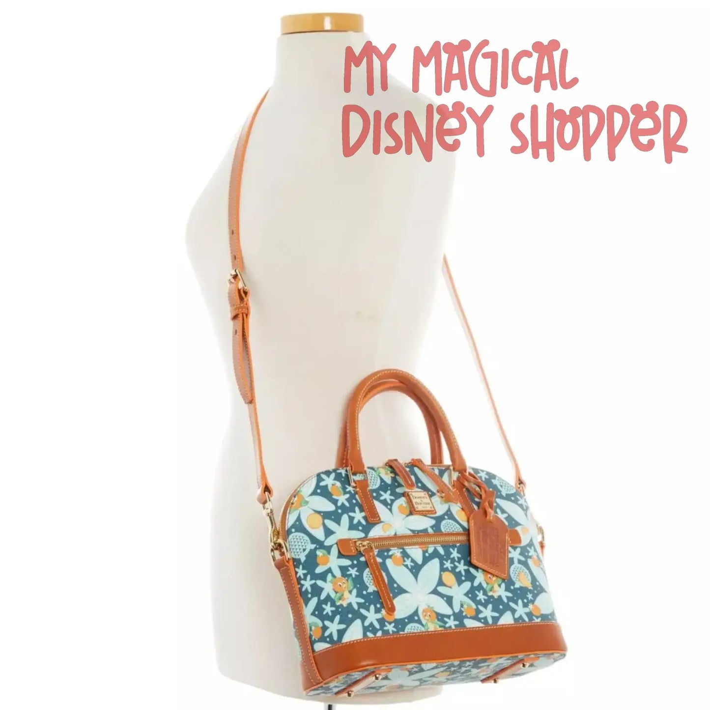 Orange Bird Disney Dooney and Bourke Tote - 2024 Epcot Flower and Garden