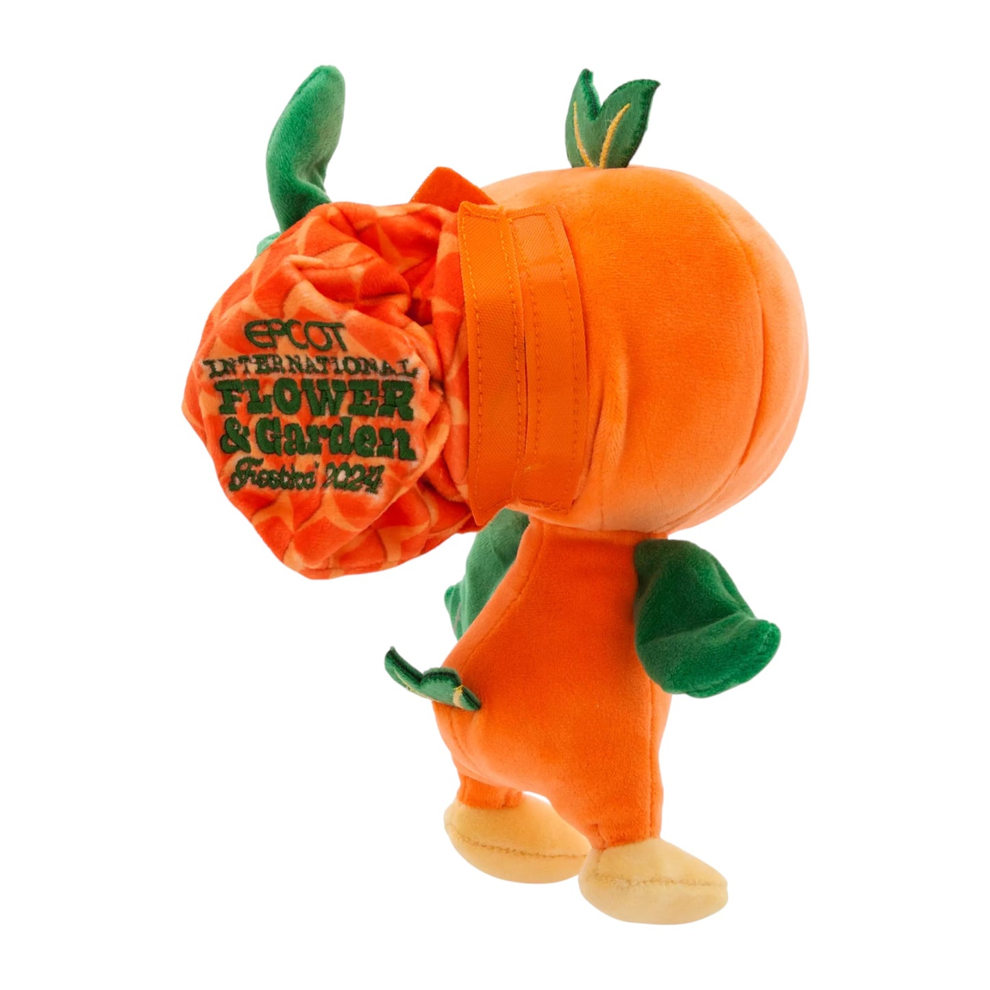 Disney Parks EPCOT Flower & Garden 2024 Orange Bird Reversible Plush Toy – 9” 🍊🌼✨