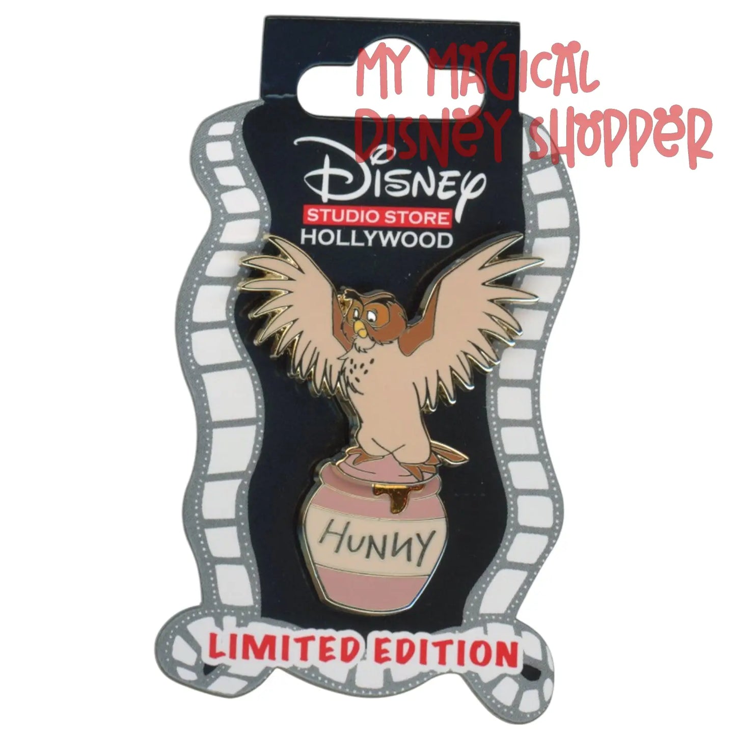 Owl from Winnie the Pooh Pin - Disney Studio Store Hollywood Limited Edition