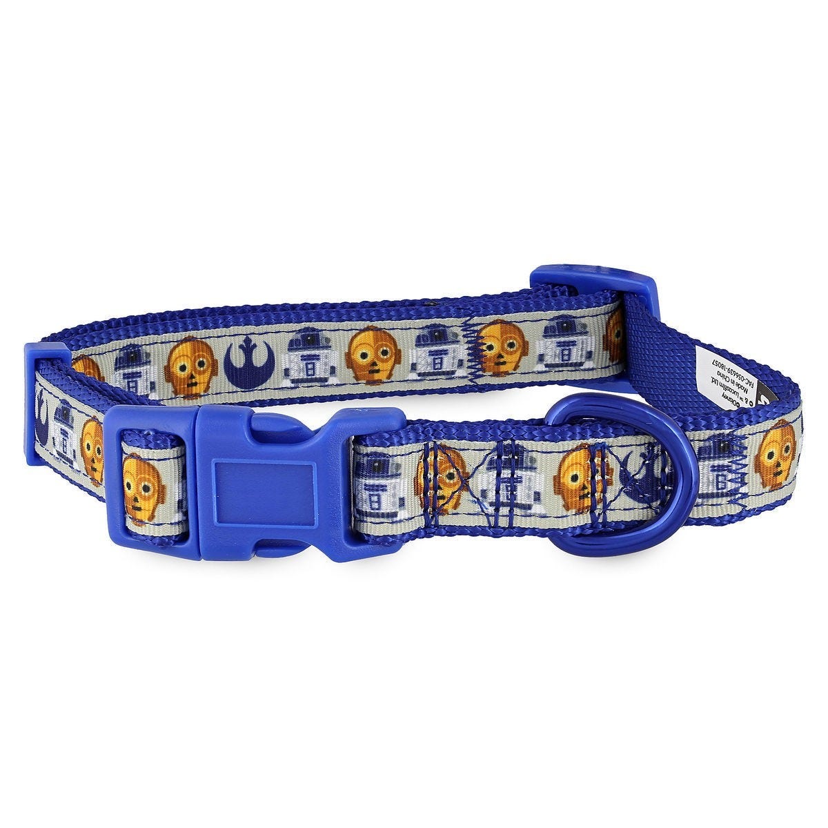 Star Wars Lightside R2-D2 C-3PO Disney Tails Dog Collar
