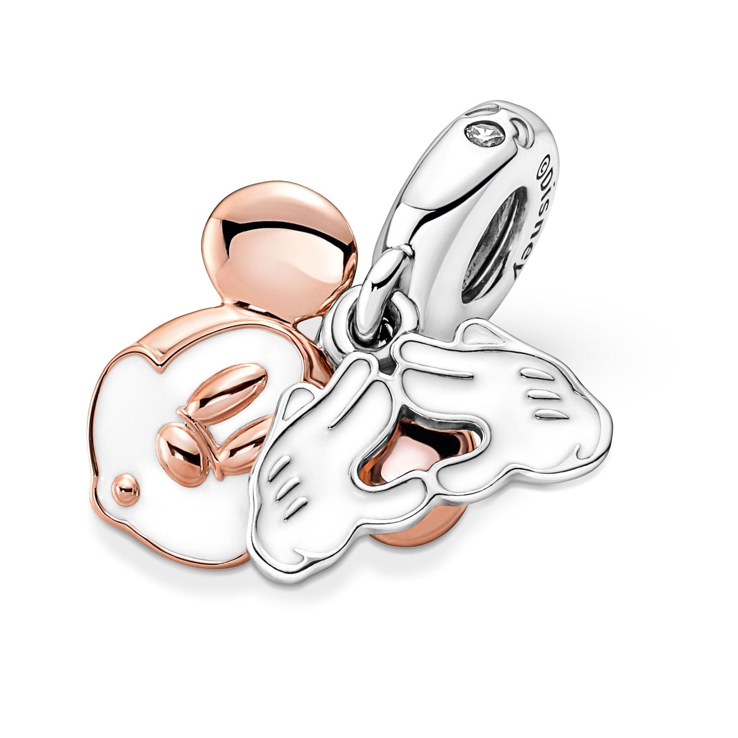 Mickey Mouse Double Dangle Pandora Charm