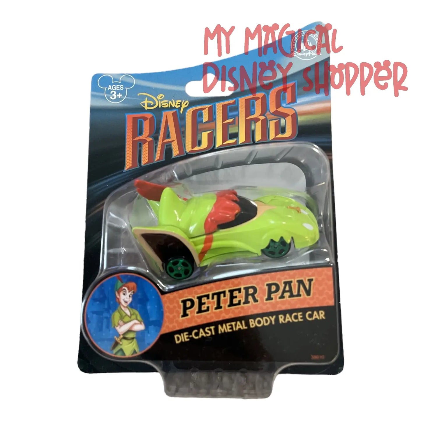 Peter Pan Disney Racers Die Cast Car