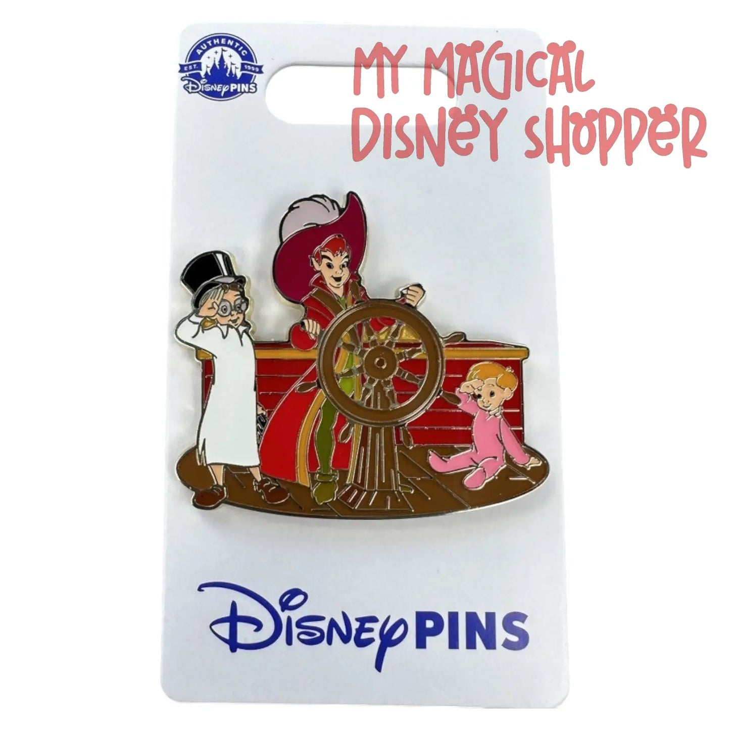 Peter Pan Jolly Roger Pin