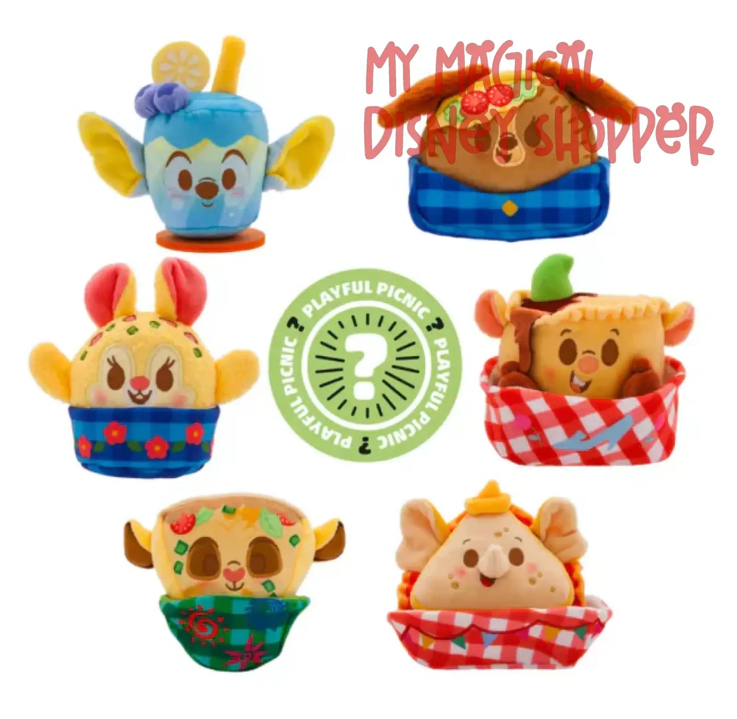 Playful Picnic Disney Parks Munchlings Mystery Plush