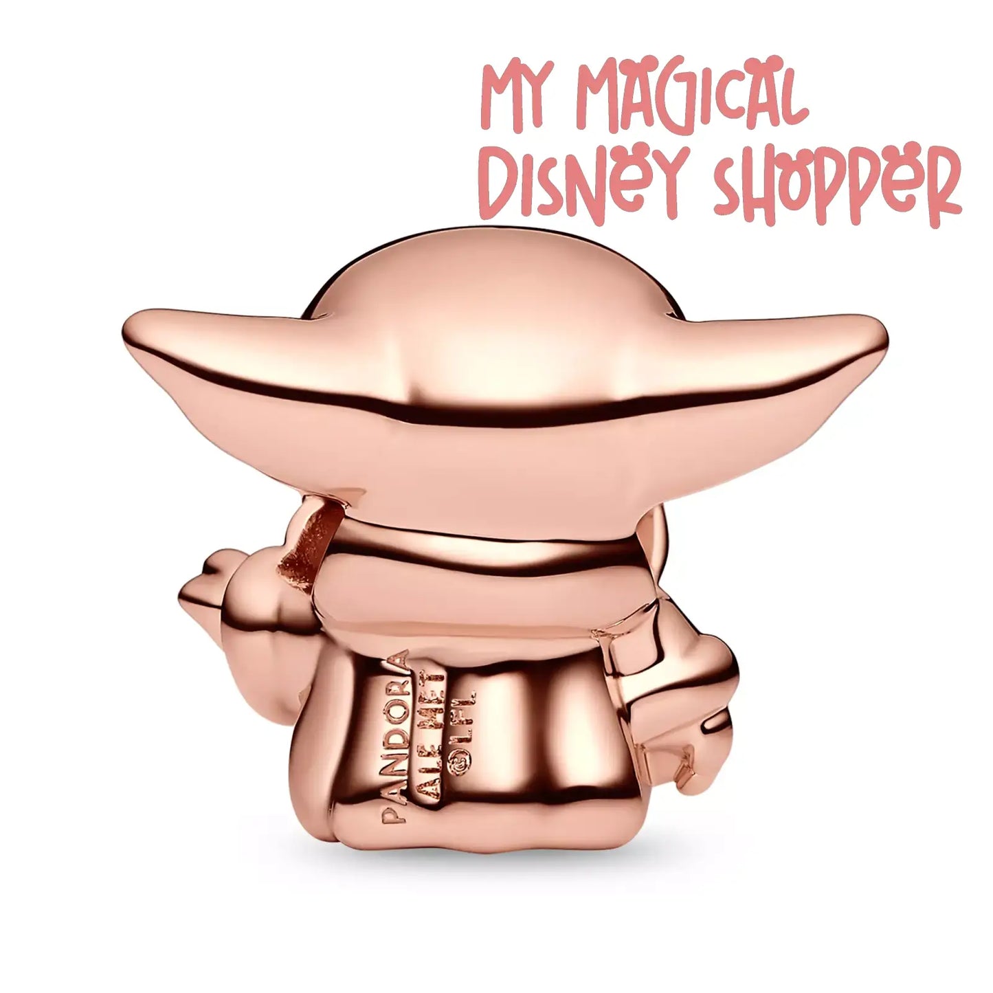 Pandora Star Wars "The Child" Charm - Rose Gold Disney Parks Exclusive