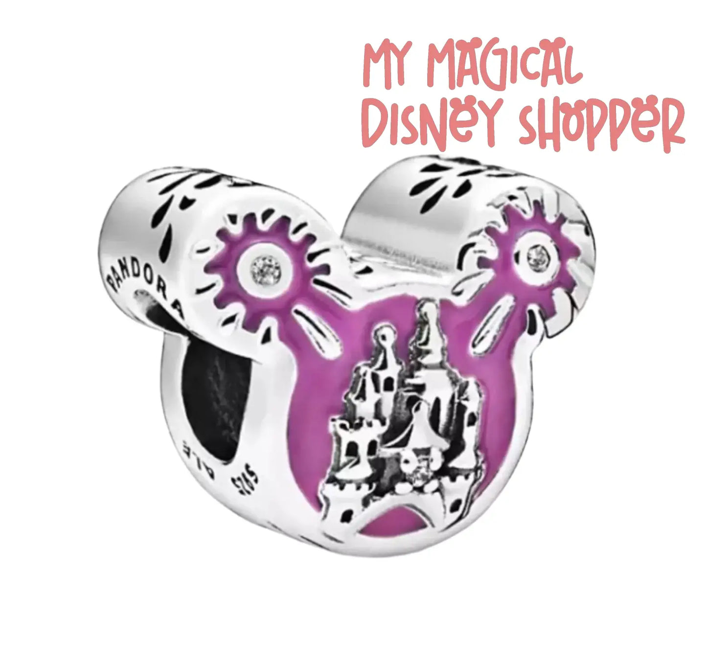 Pink Pandora Mickey Mouse Icon Pink Charm 2020 Exclusive