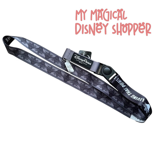 Pirates of Caribbean Living That Pirate Life Reversible Pin Lanyard