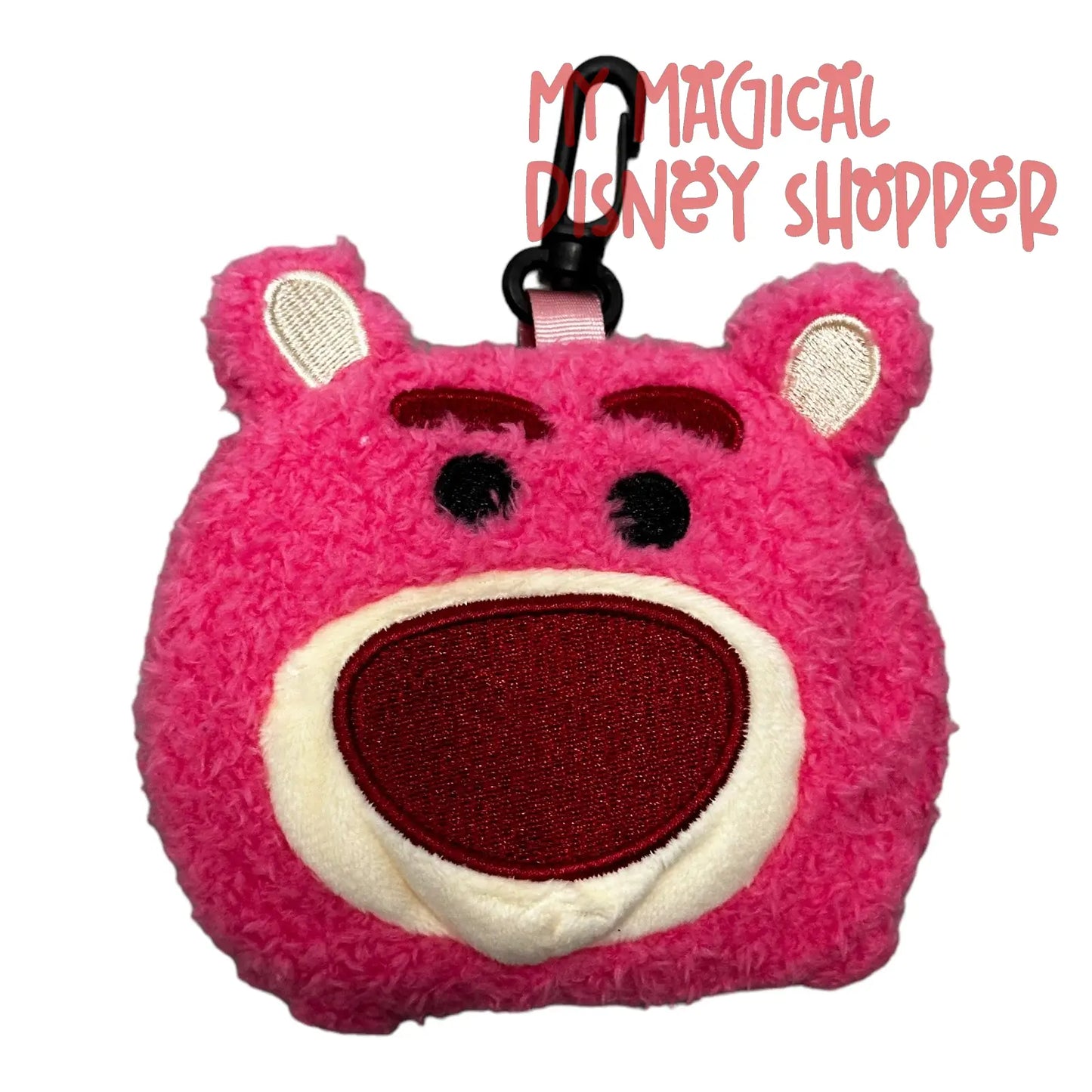 Plush Strawberry Bear Sullivan Lotso Series Reusable Bag