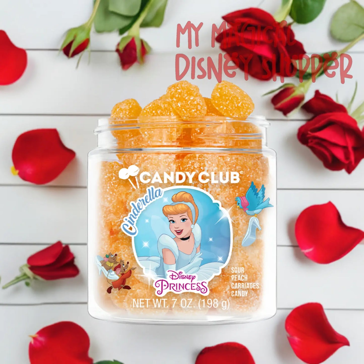 Princess Cinderella Sour Peach Carriages Candy