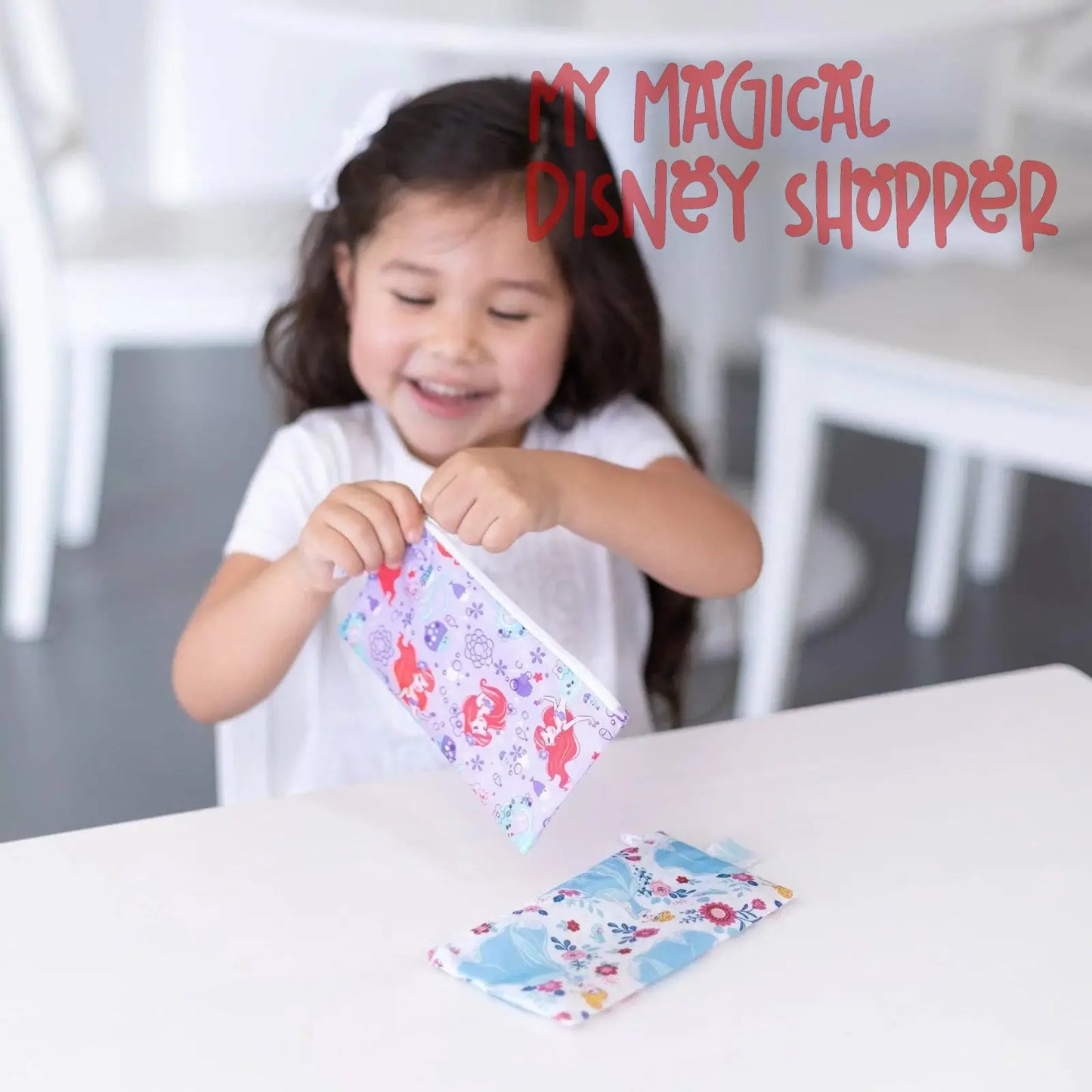 Princess Reusable Snack Bag, Small 2-Pack