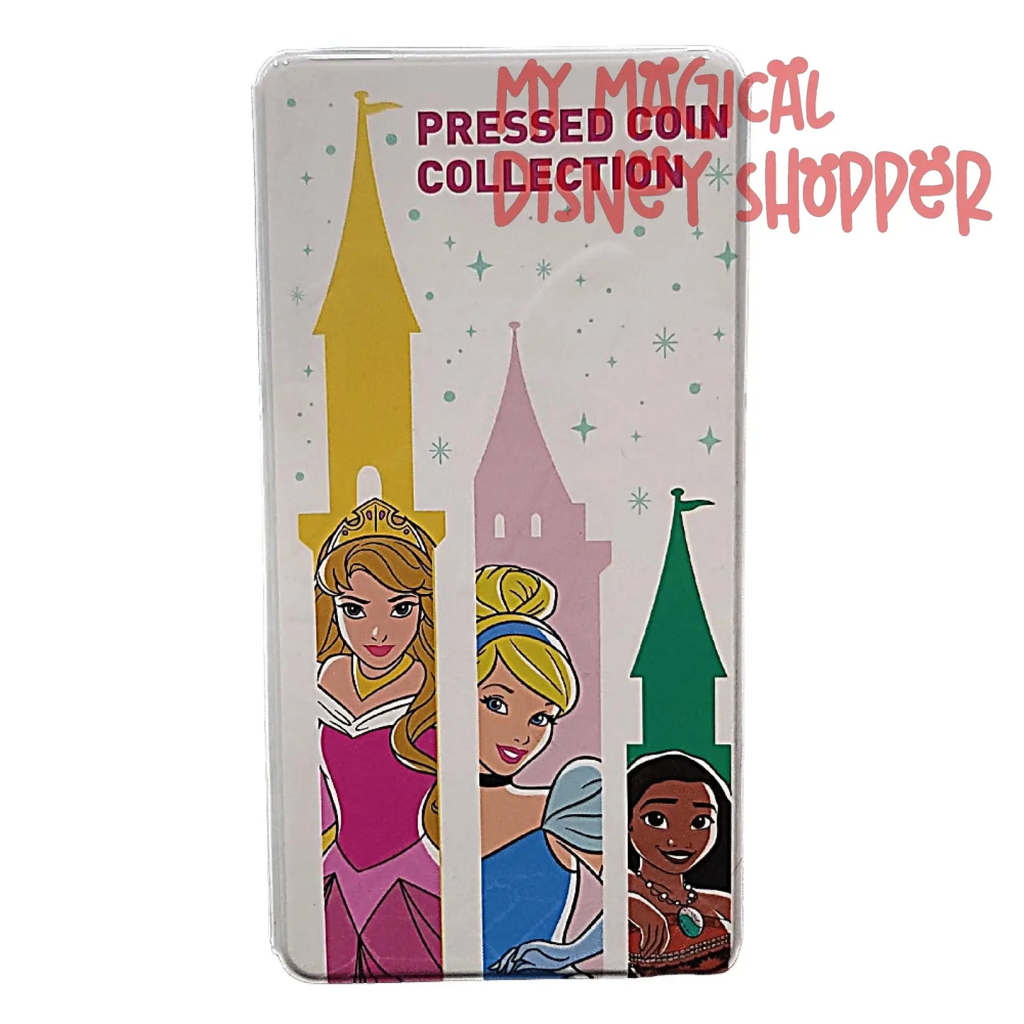 Princesses And Castle Silhouettes Disney Pressed Coin Book