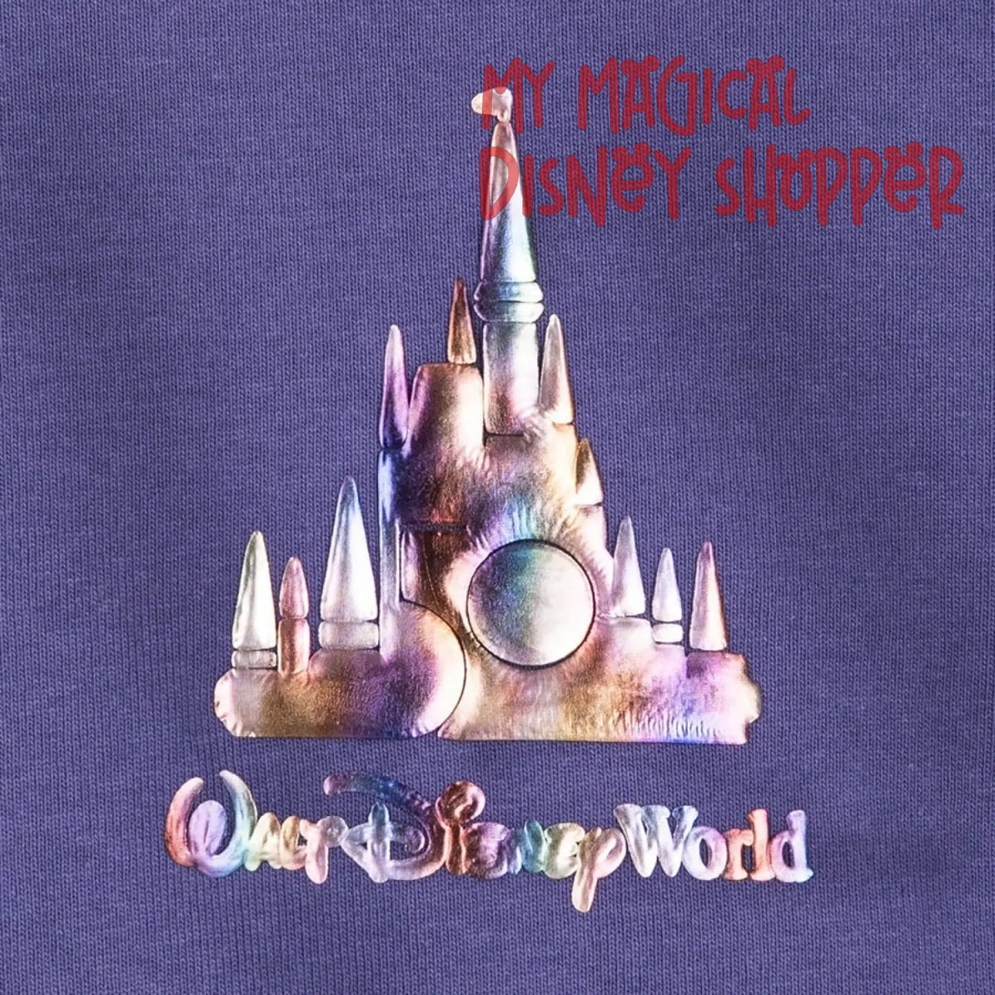 Purple Walt Disney World 50th Anniversary Spirit Jersey for Adults