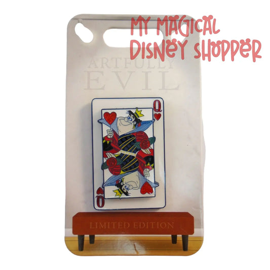 Queen of Hearts Artfully Evil Limited Edition Pin - LE 3000