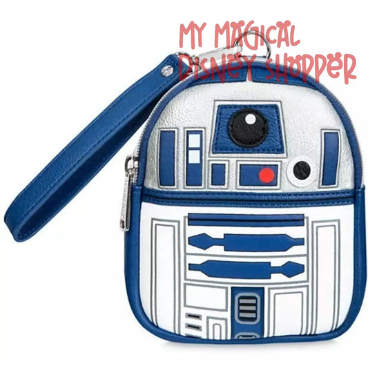 R2D2 Star Wars Disney Loungefly Wristlet