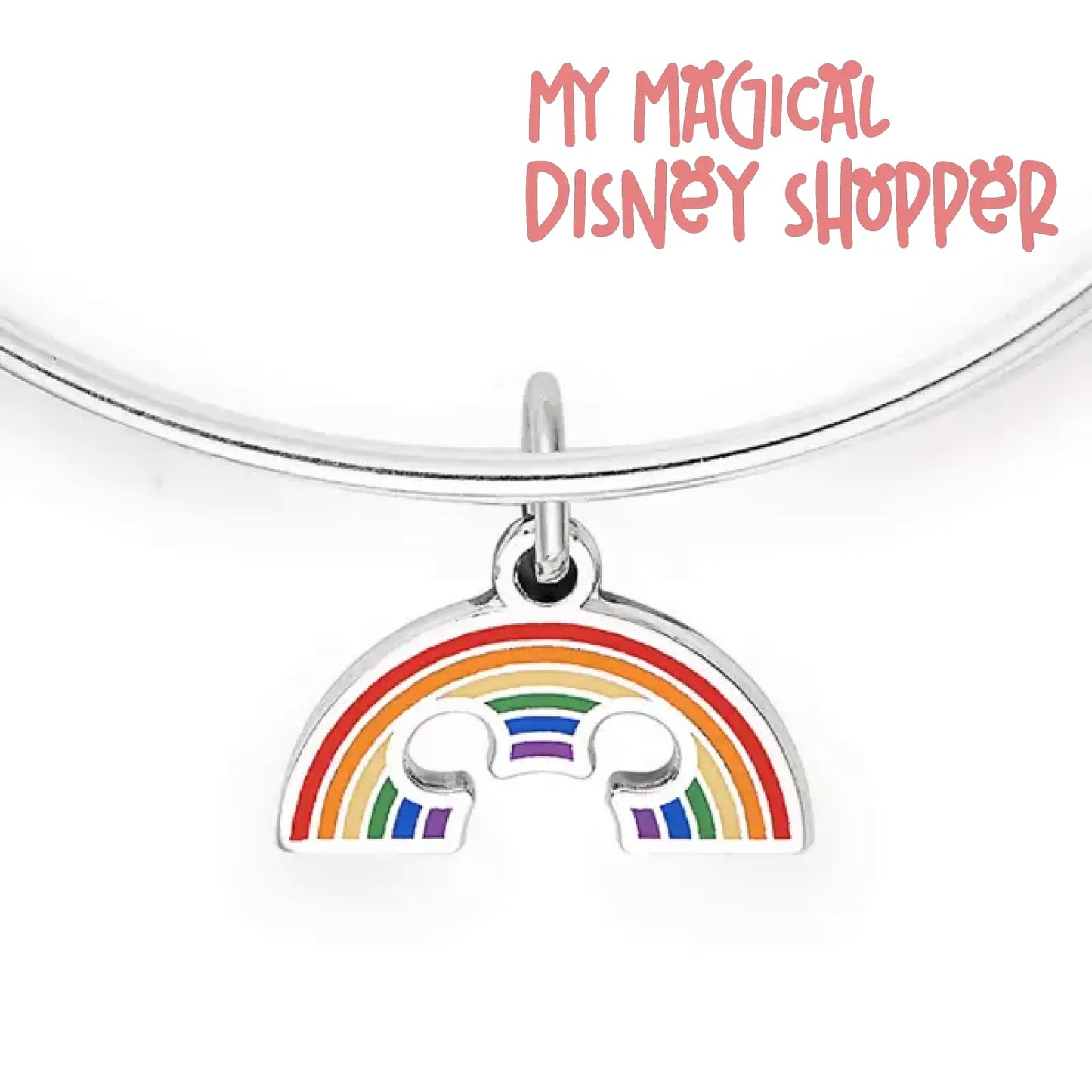 Rainbow Disney Collection Mickey Mouse Bangle by Alex and Ani