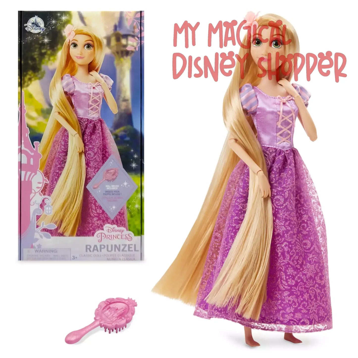 Rapunzel Classic Doll – Tangled – 11 1/2''