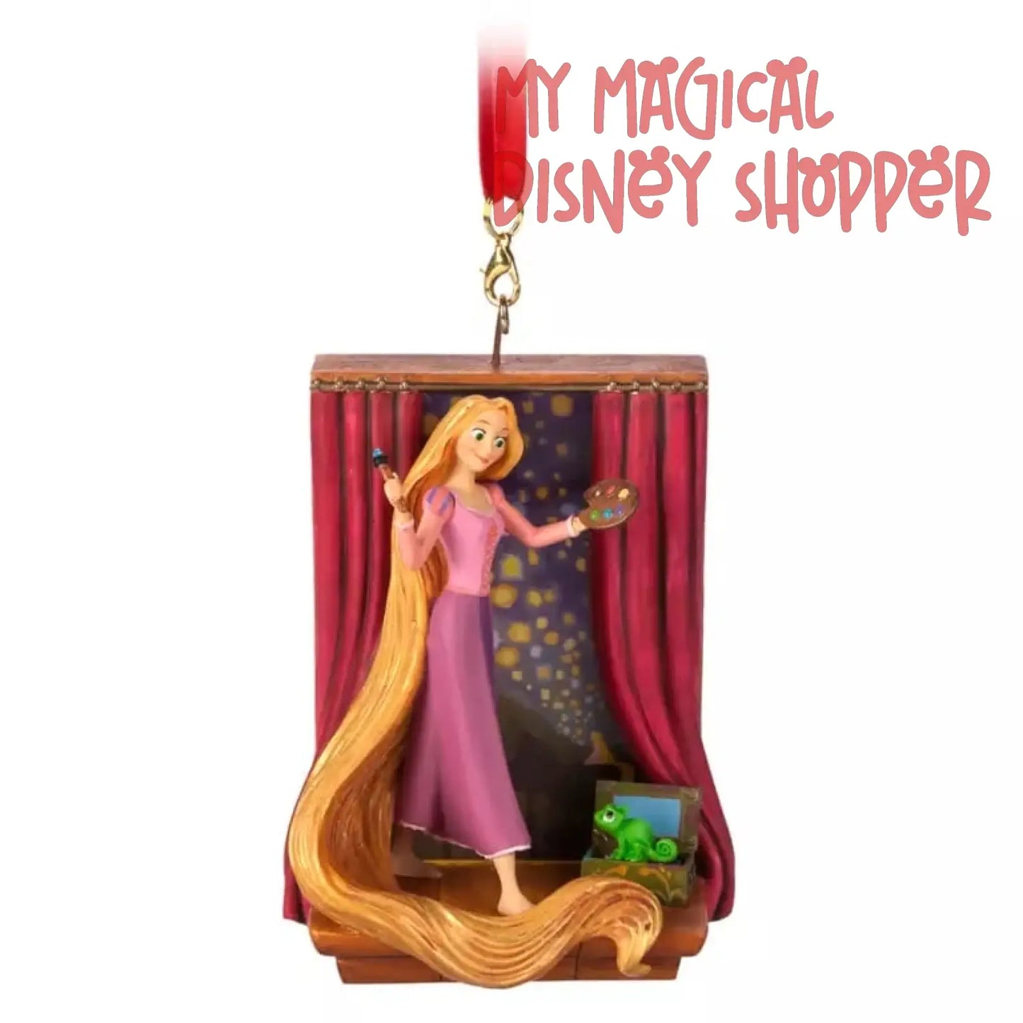 Rapunzel Painting Disney Sketchbook Ornament - Tangled