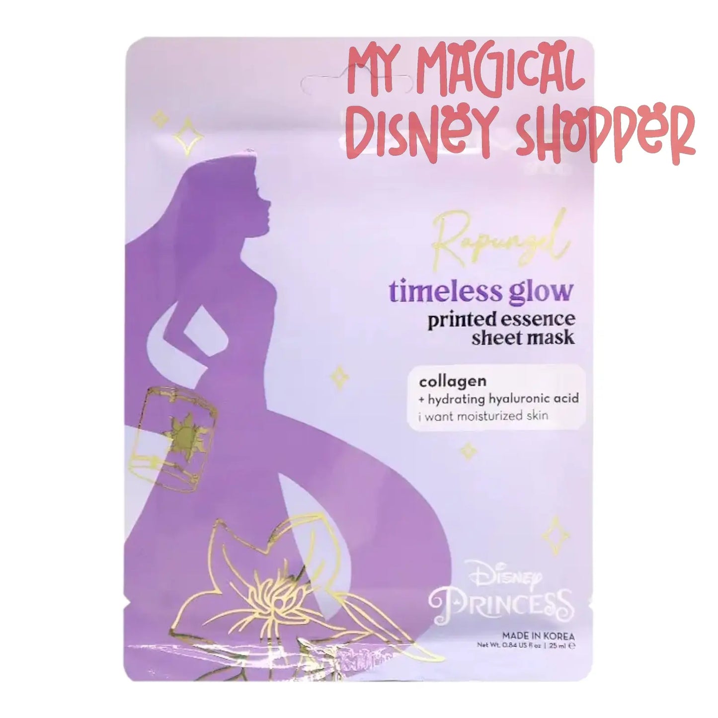 Rapunzel Timeless Glow Printed Essence Sheet Mask - The Creme Shop X Disney