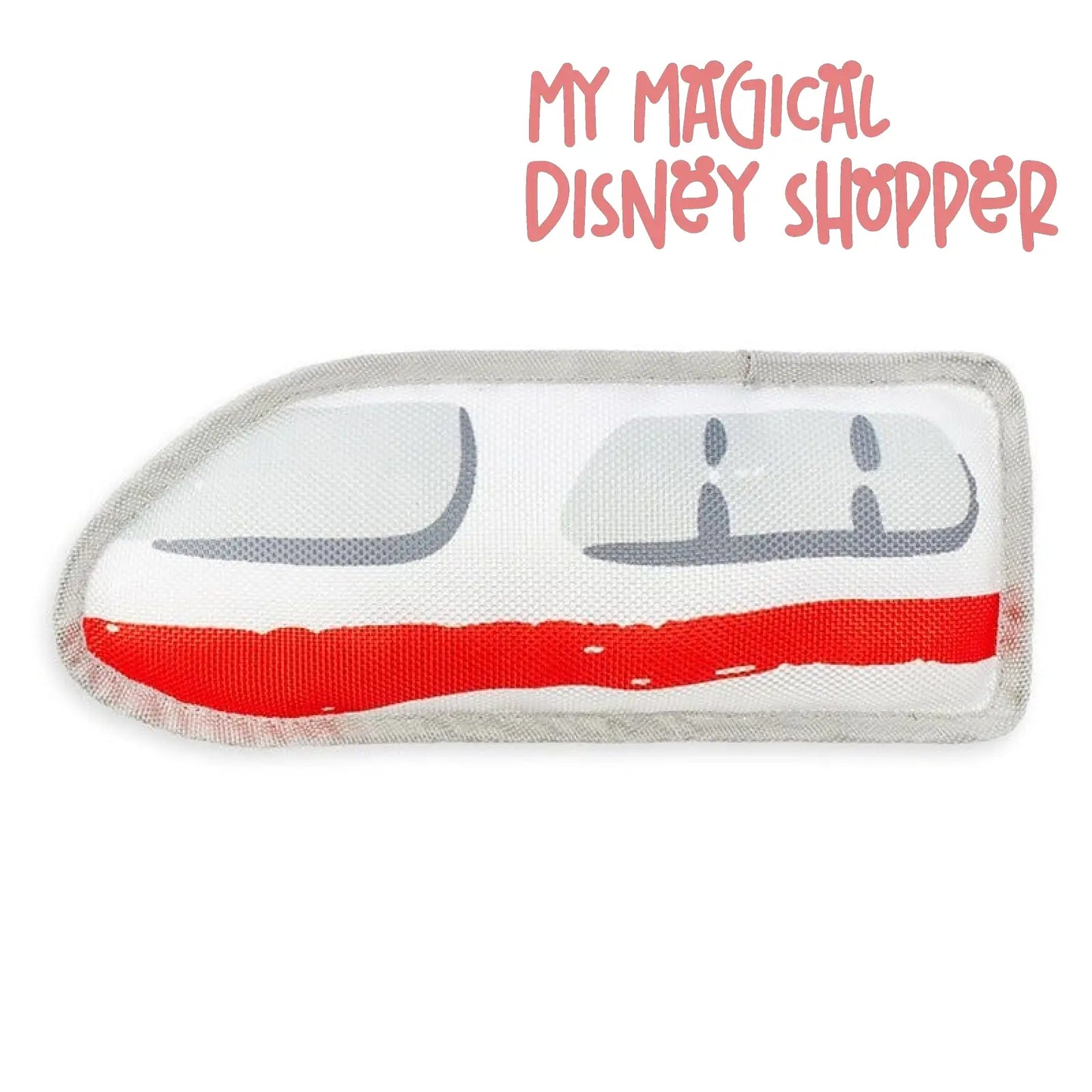 Red Monorail Disney Tails Pet Toy