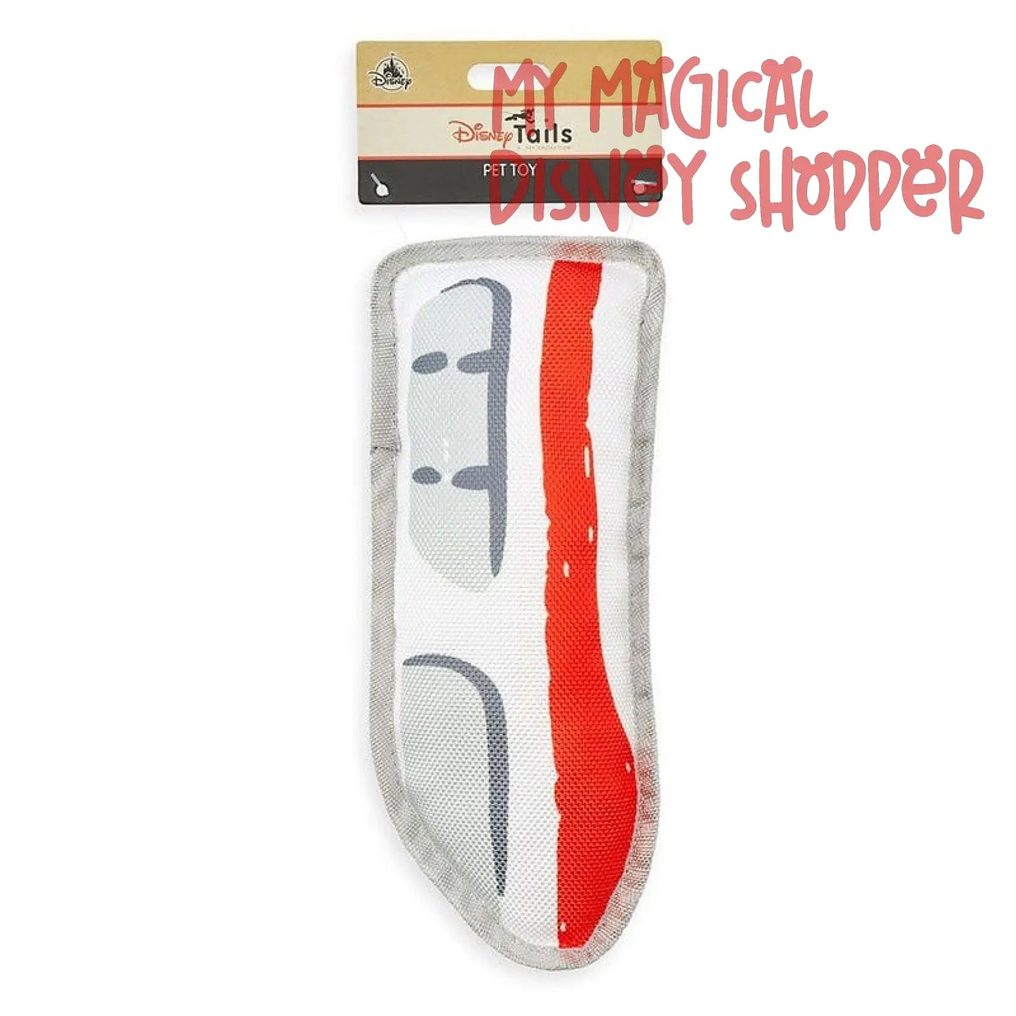 Red Monorail Disney Tails Pet Toy