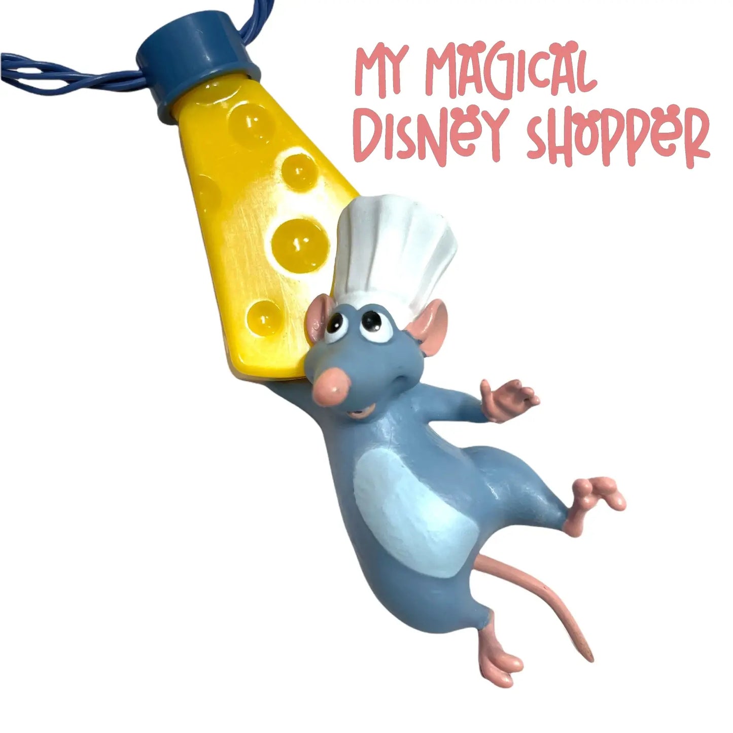 Remy's Ratatoulle Adventure Remy Cheese Glow Necklace