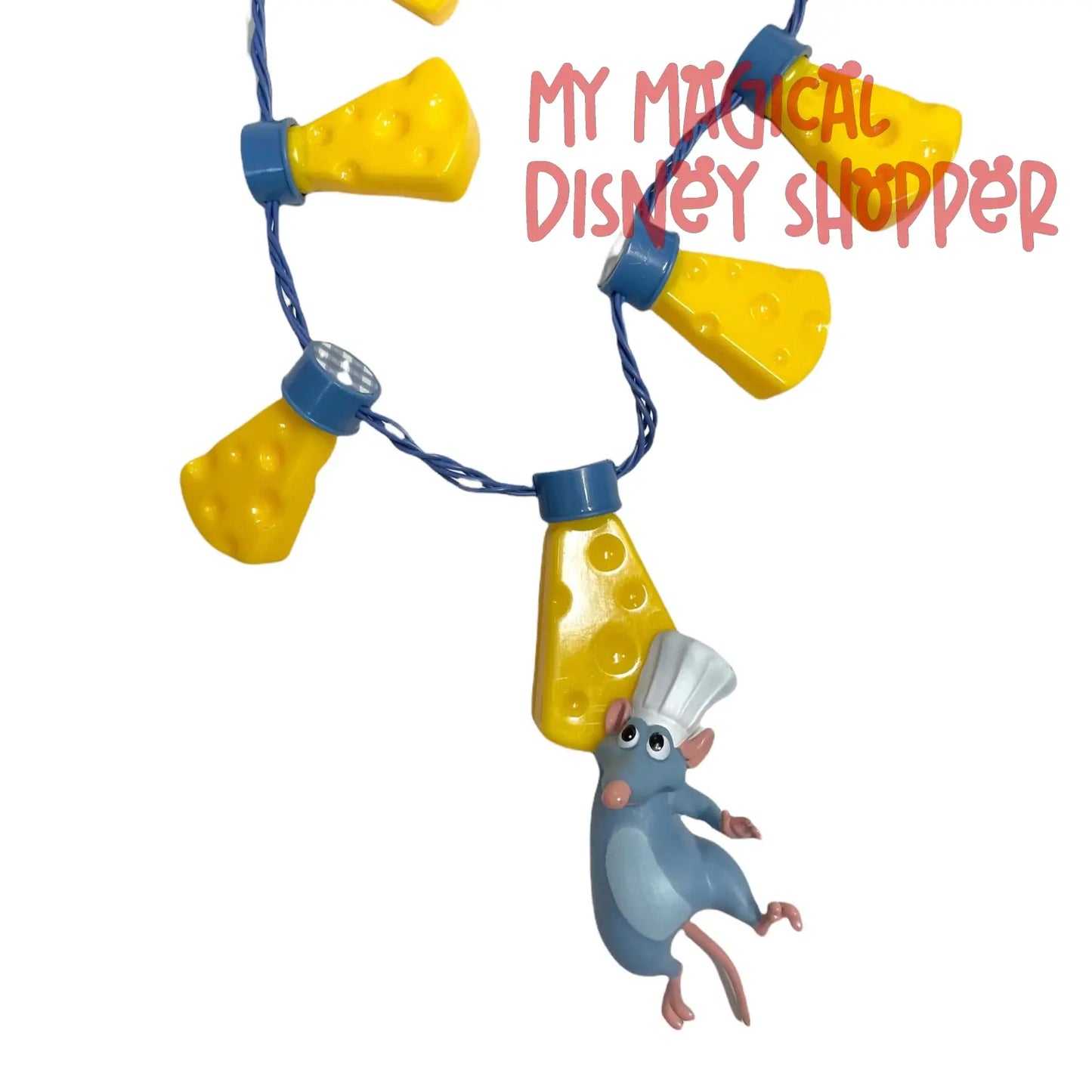 Remy's Ratatoulle Adventure Remy Cheese Glow Necklace
