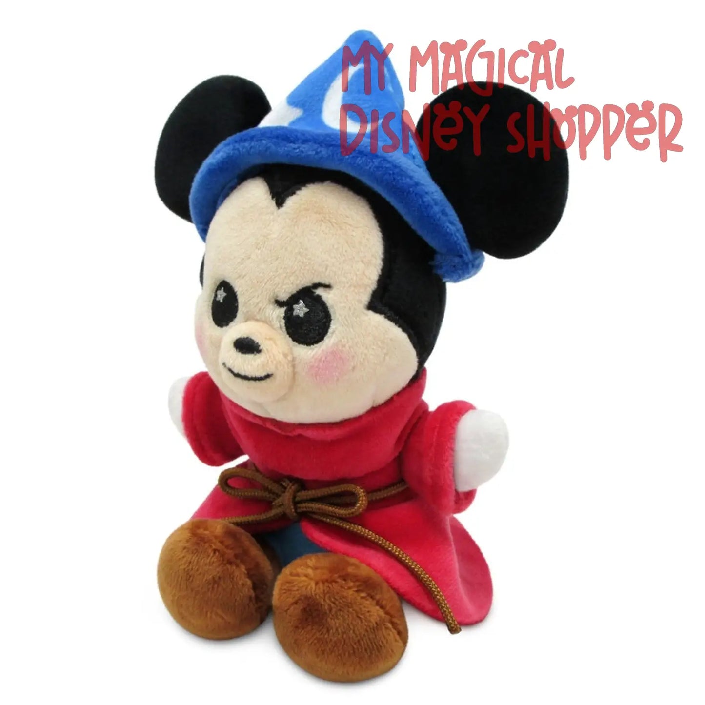 Sorcerer Mickey Mouse Disney Parks Wishables Plush – Fantasmic! – Micro 5'' – Limited Release