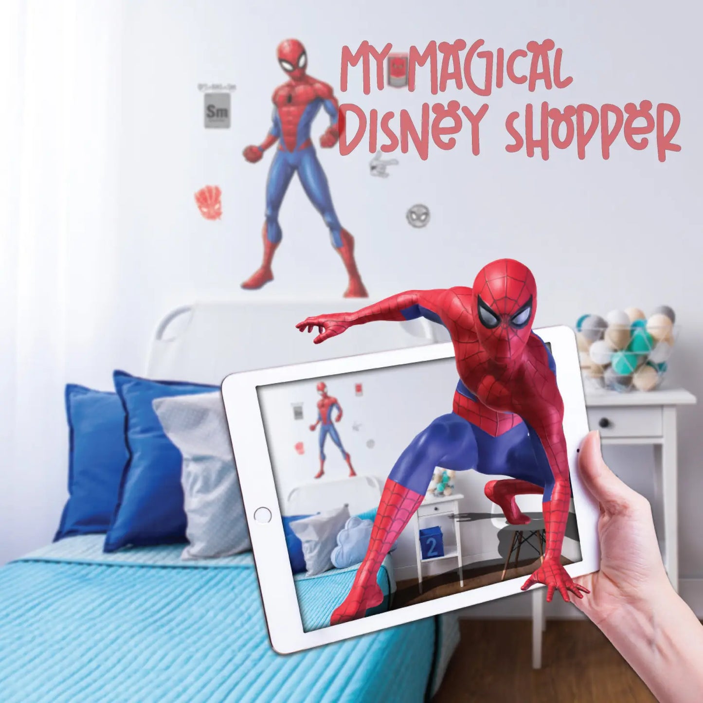 Spider-Man Interactive 30" Wall Decal