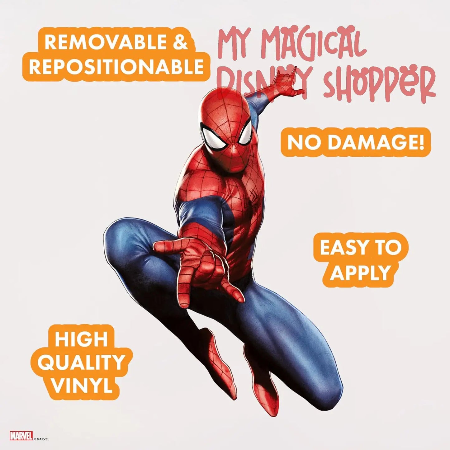 Spider-Man Interactive 30" Wall Decal
