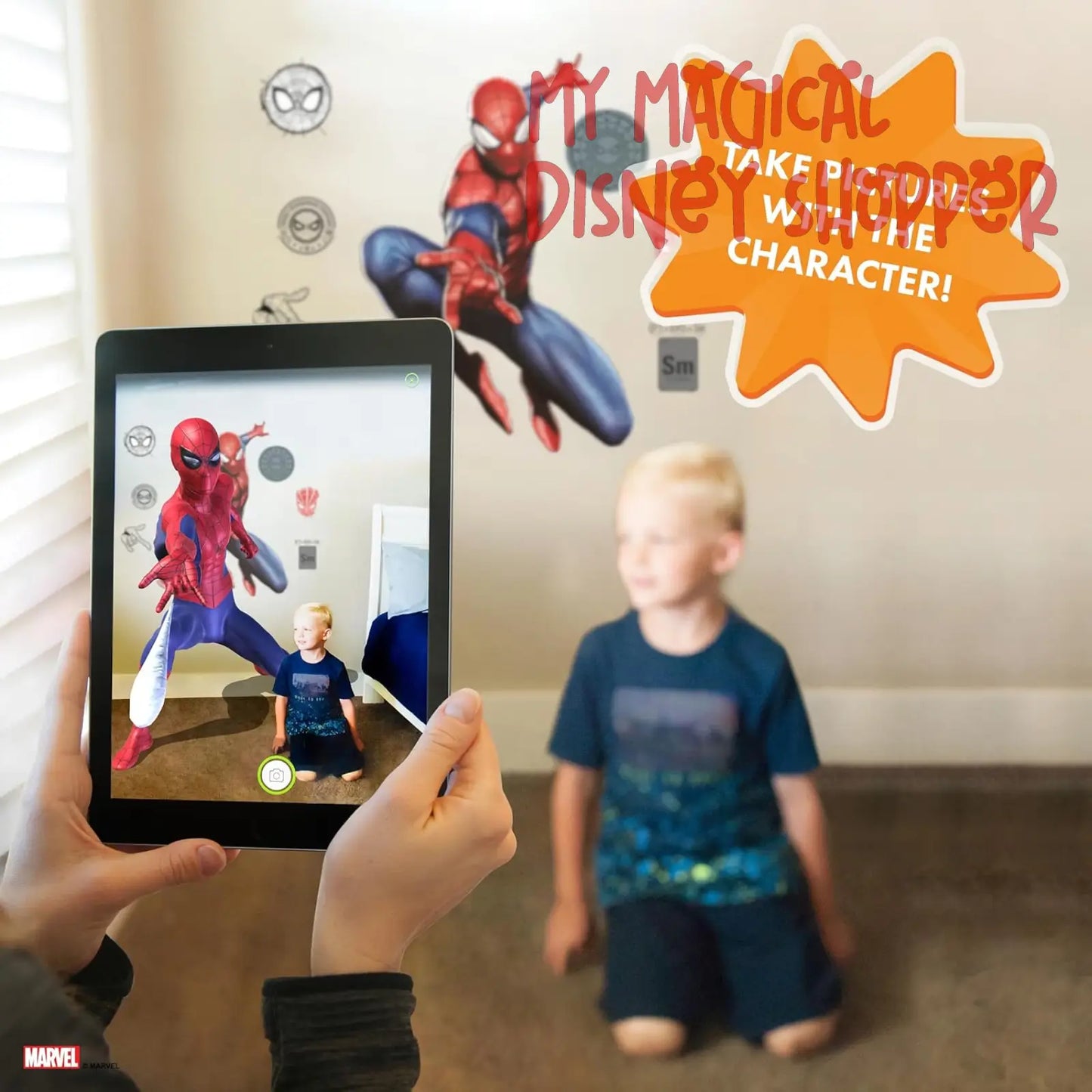 Spider-Man Interactive 30" Wall Decal