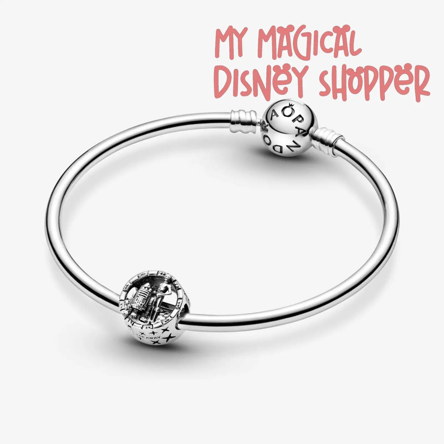 Star Wars C-3PO and R2-D2 Openwork Charm