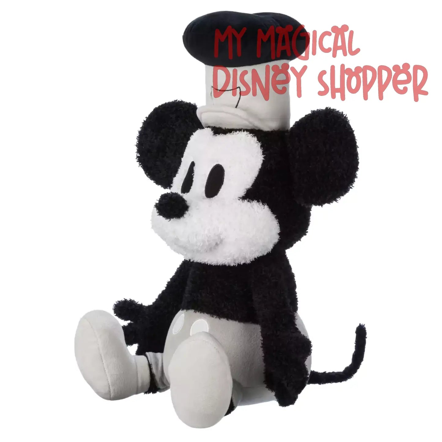 Steamboat Willie Mickey Mouse Weighted Plush – 17''