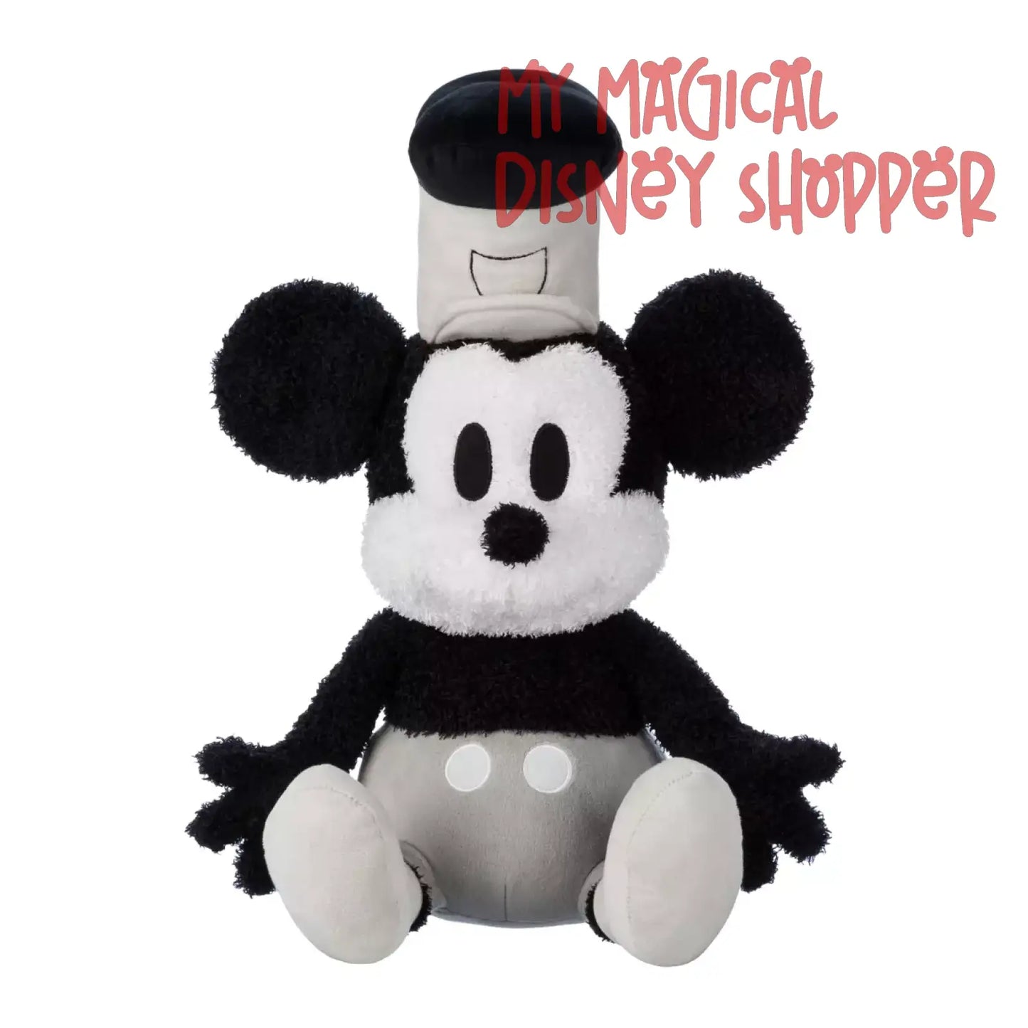 Steamboat Willie Mickey Mouse Weighted Plush – 17''