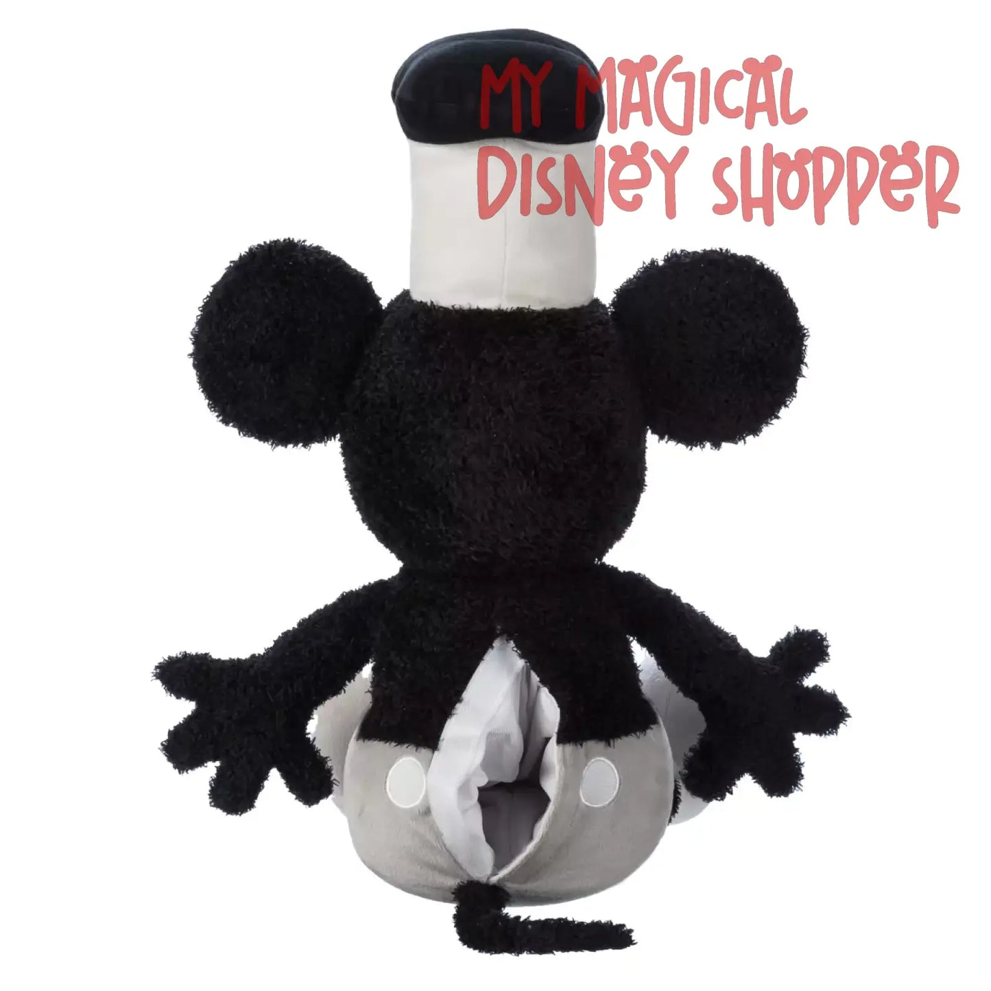 Steamboat Willie Mickey Mouse Weighted Plush – 17''