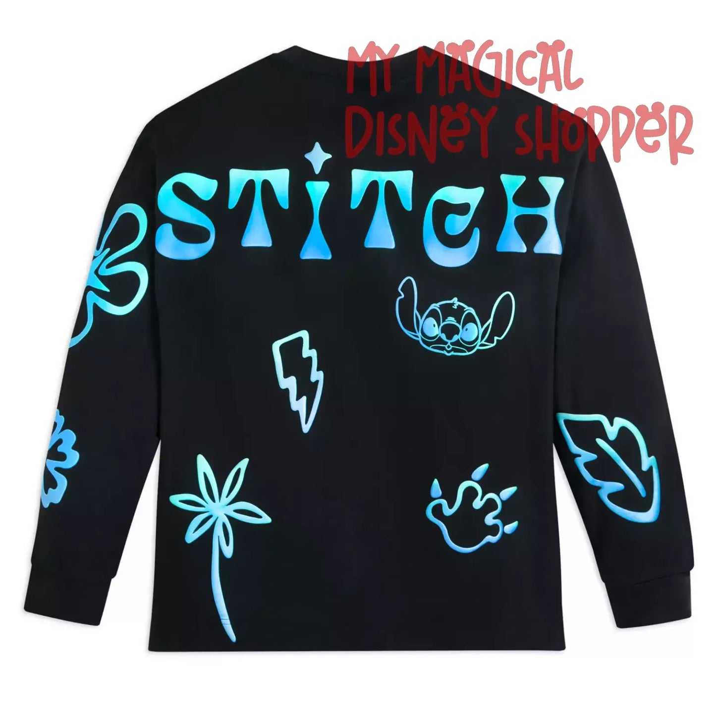 Stitch 626 Long Sleeve T-Shirt for Adults - Size 2XL