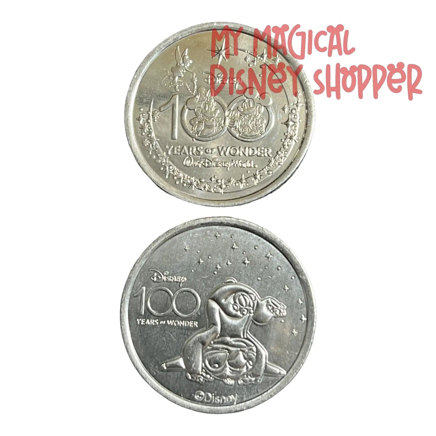 Stitch Disney 100 Silver Medallion