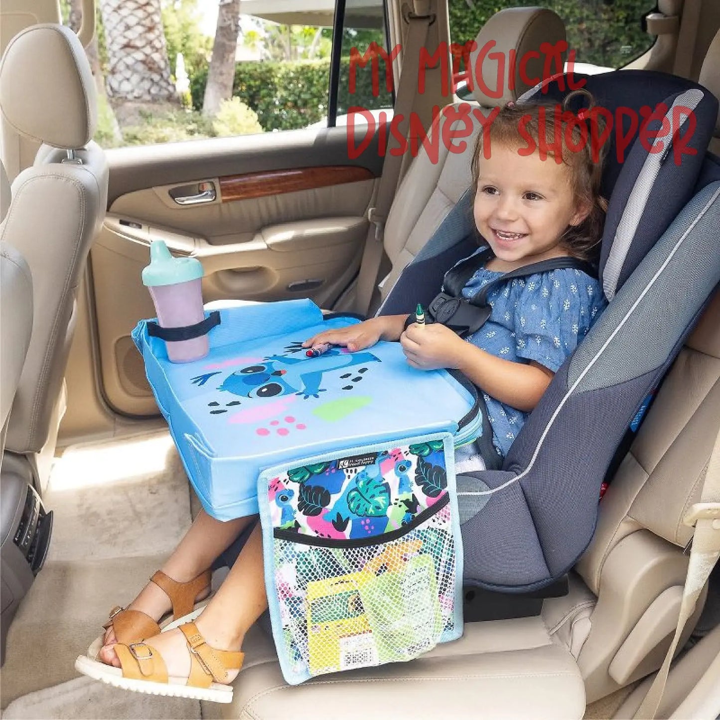 Stitch Disney Baby 3-IN-1 Travel Tray and Tablet Holder