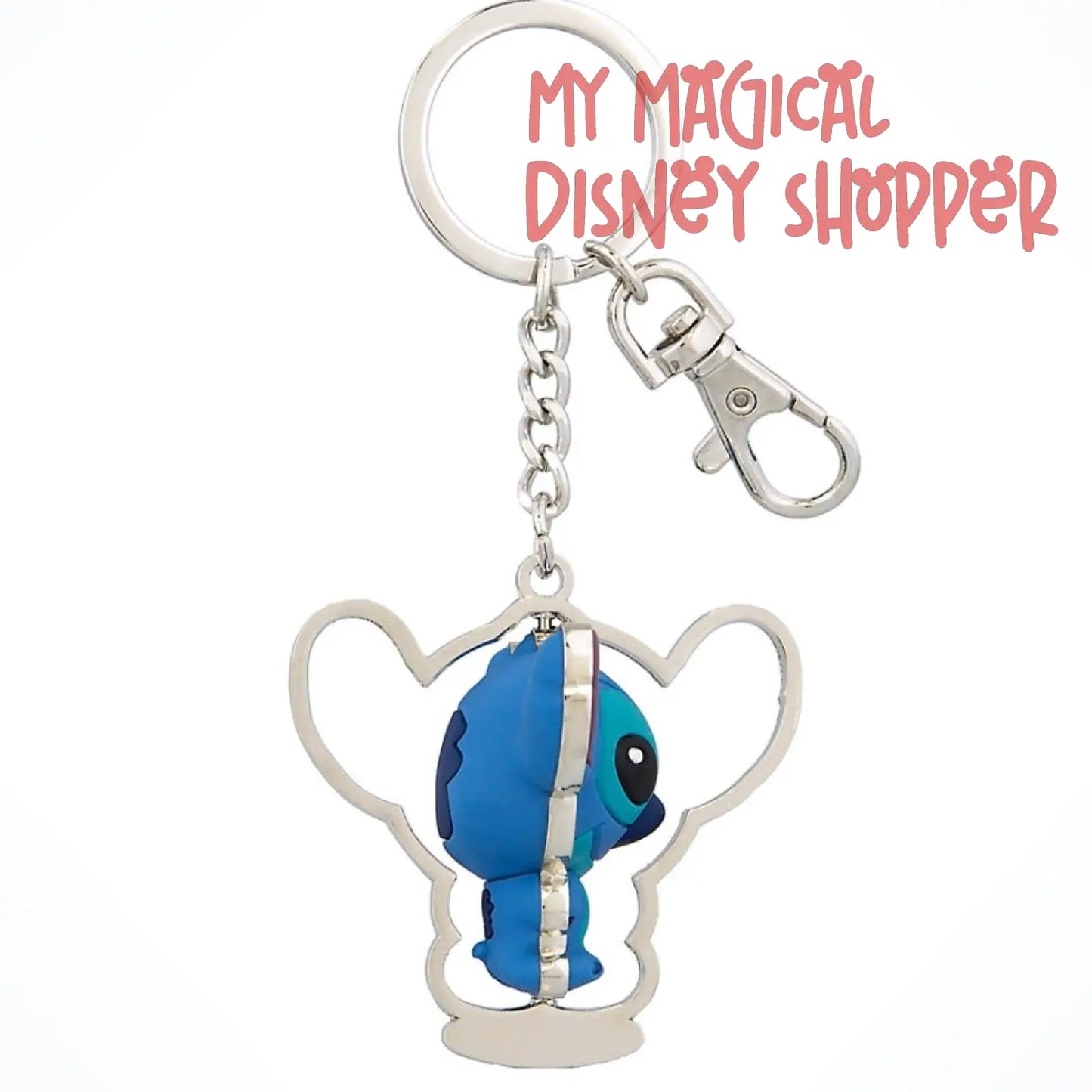 Stitch Spinner Disney Keychain