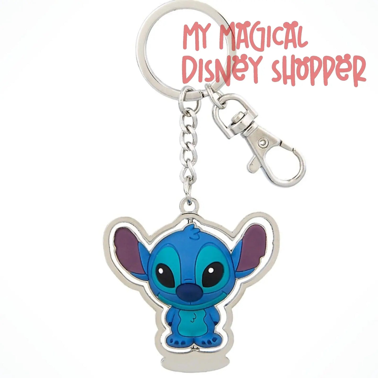 Stitch Spinner Disney Keychain