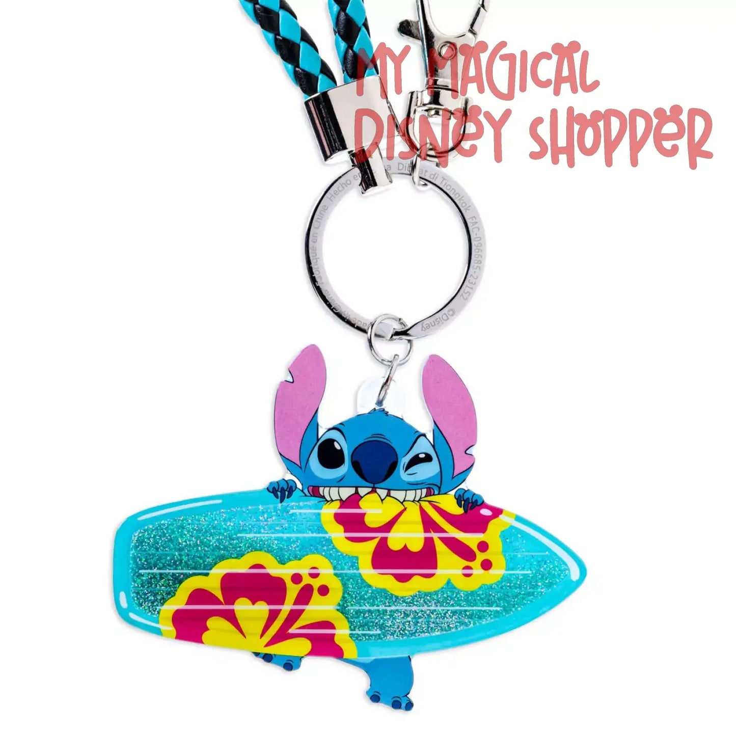 Stitch Wristlet Keychain, Lilo & Stitch