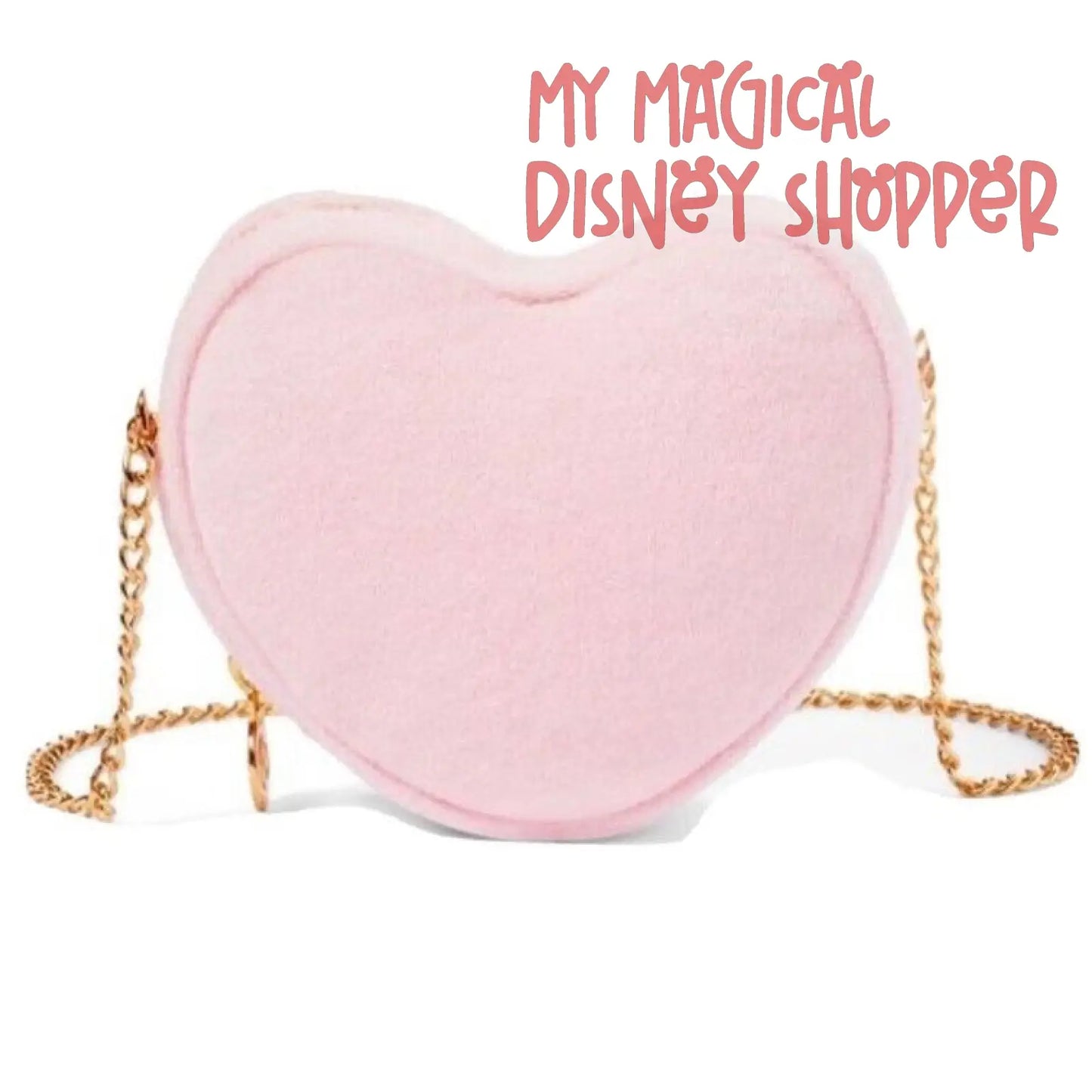 Stoney Clover Lane Pink Terry Cloth Heart Crossbody