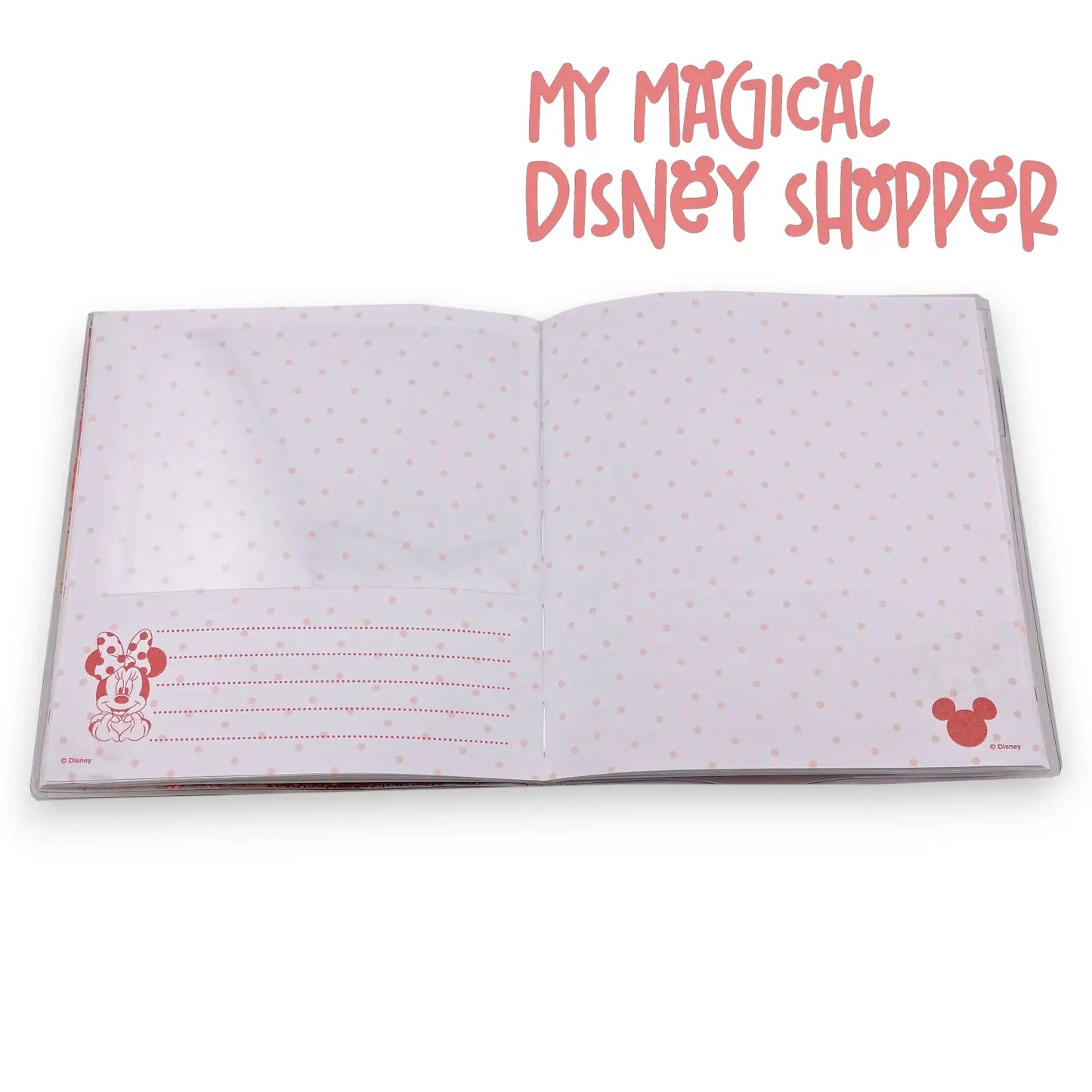 Sweet Like Minnie Disney Autograph and Photo Book - Glitter Filled