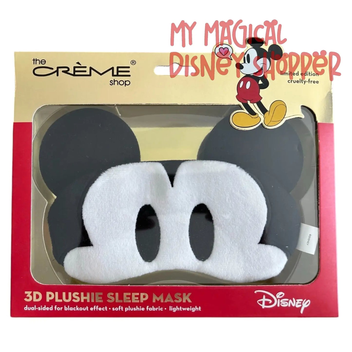 The Creme Shop Disney Mickey Mouse Plush Sleep Mask