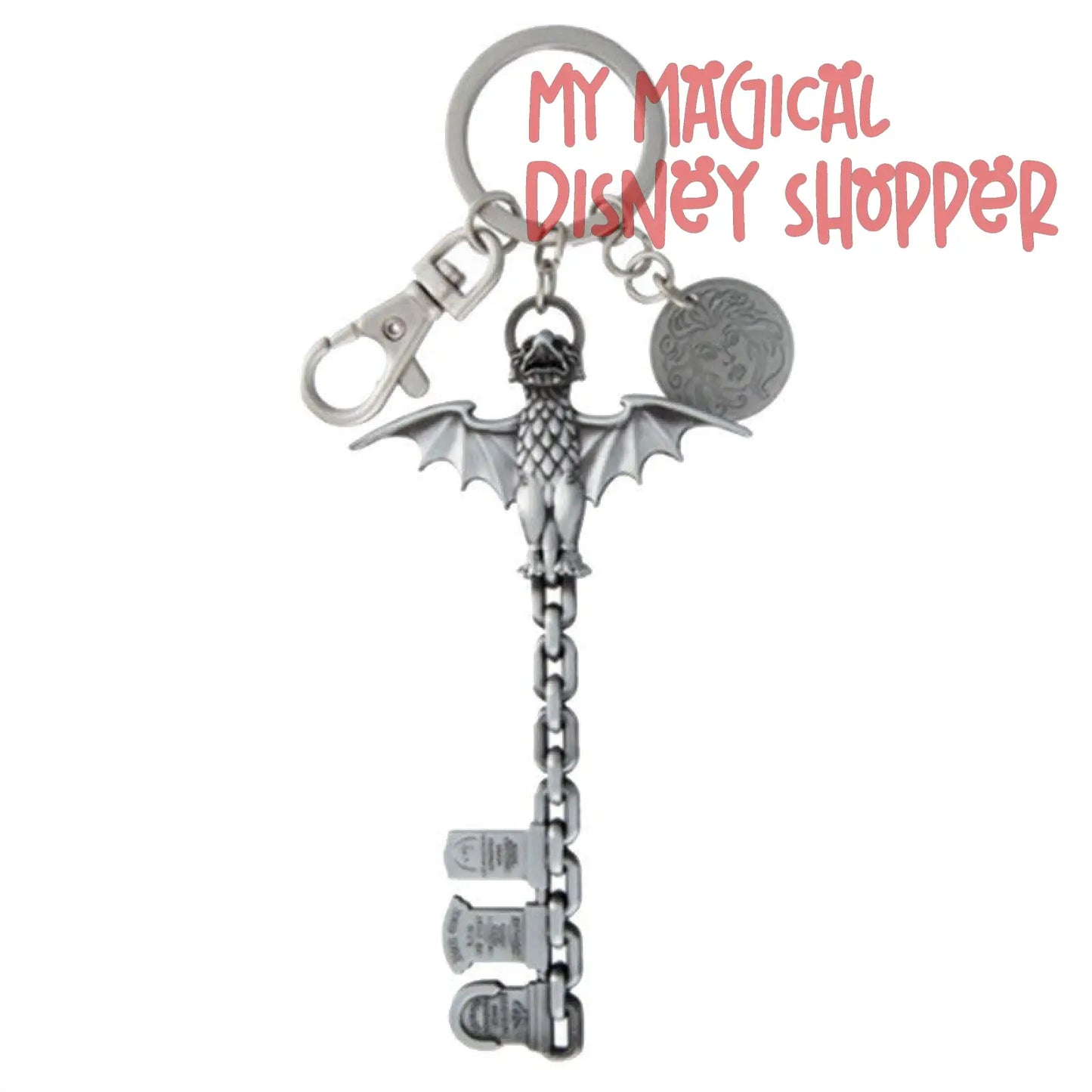 The Haunted Mansion Bat Key - Tombstones Disney Magic Key Collection