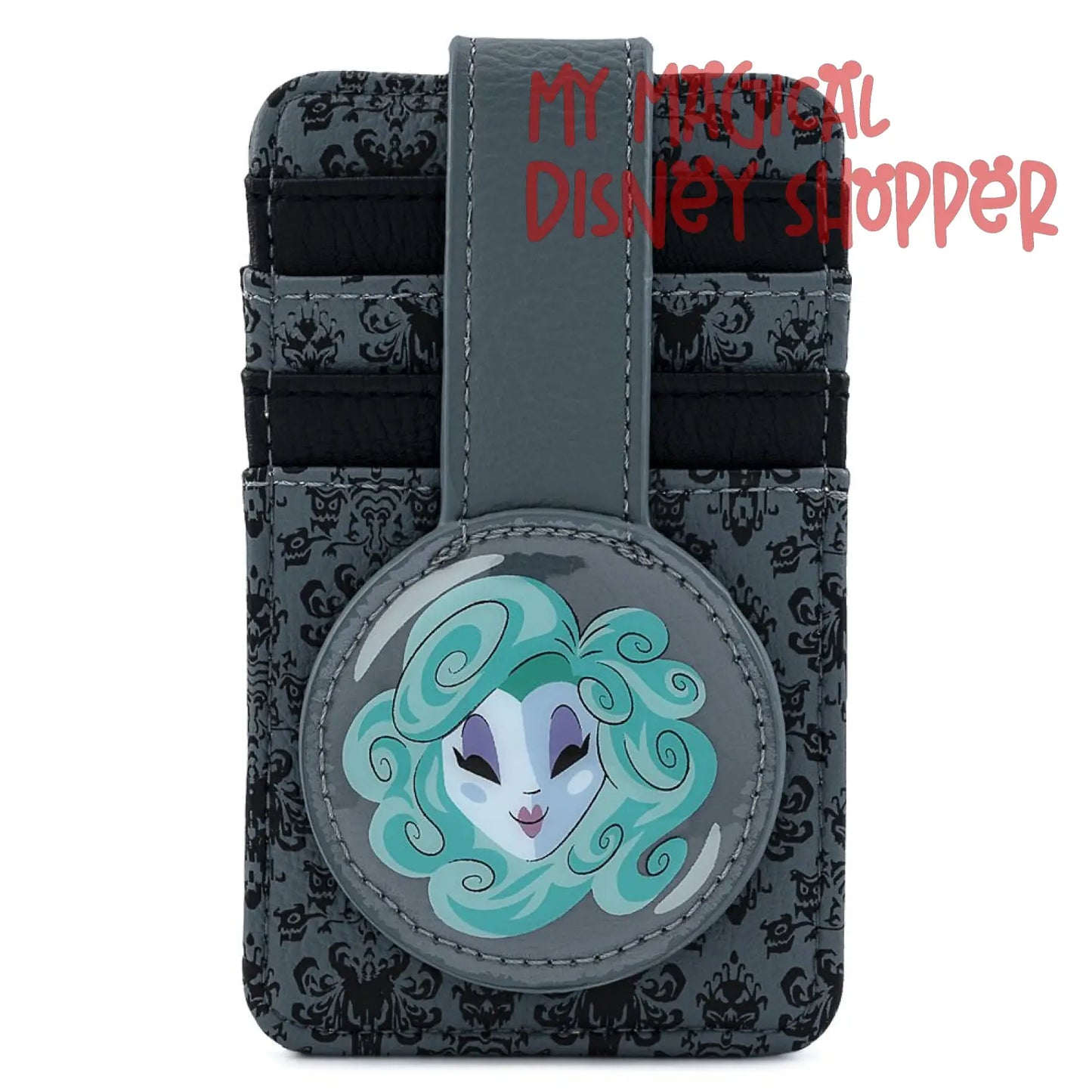 The Haunted Mansion Madame Leota Disney Parks Loungefly Wallet Card Holder