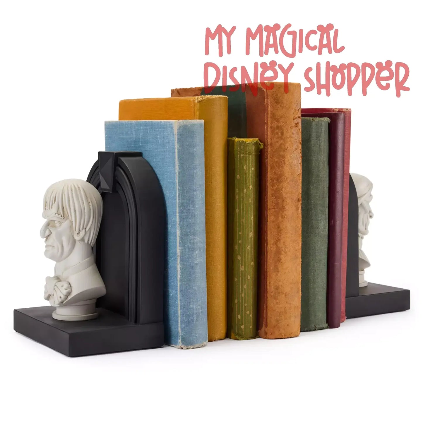 The Haunted Mansion Watchful Busts Bookends