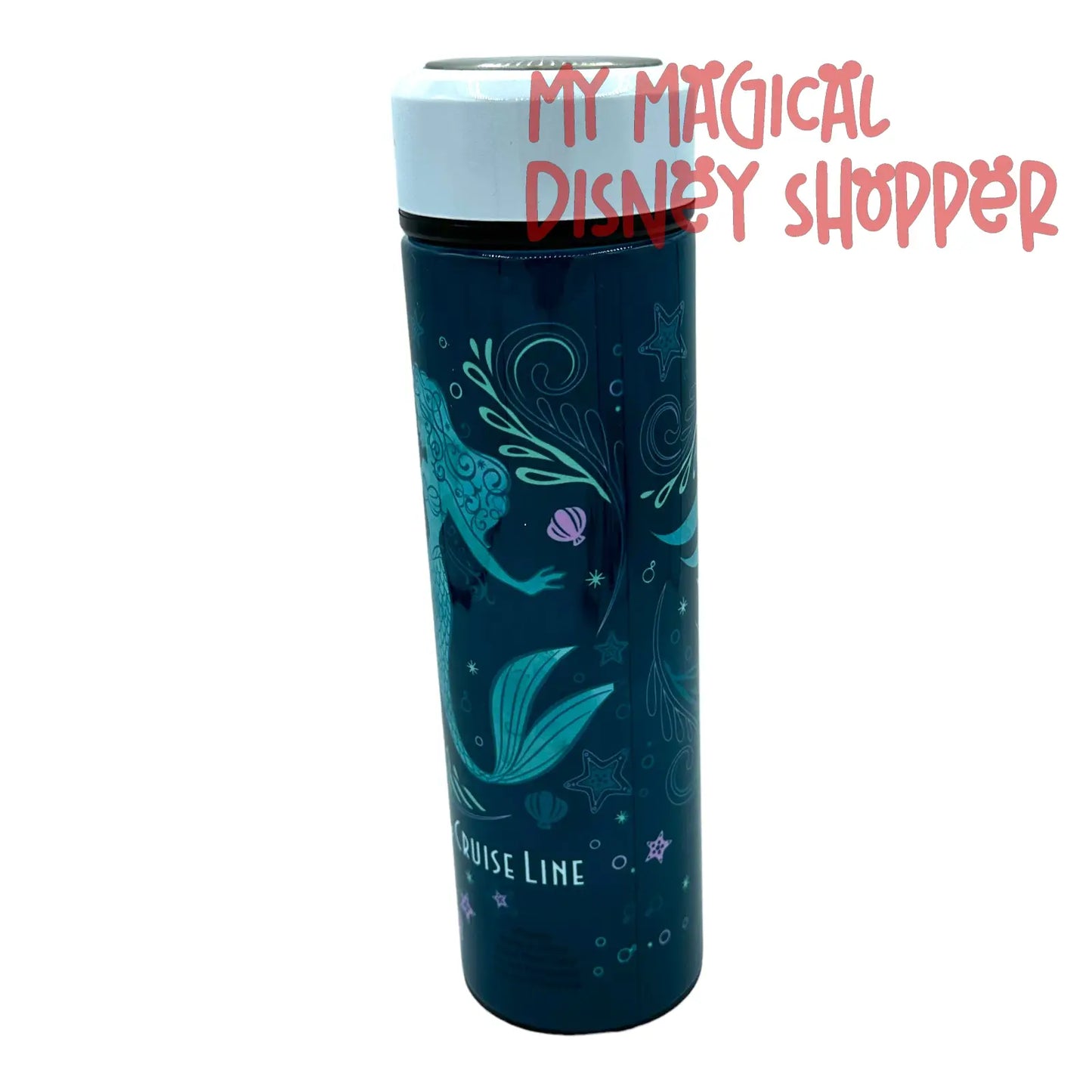 The Little Mermaid Ariel Stainless Steel Water Bottle - Disney Cruise Line