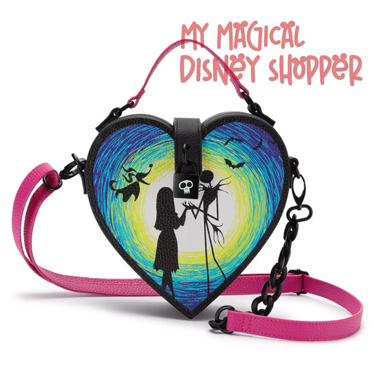 The Nightmare Before Christmas Heart Crossbody Bag