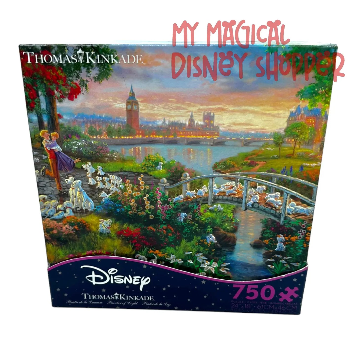 Thomas Kinkade Disney 101 Dalmatians Jigsaw Puzzle