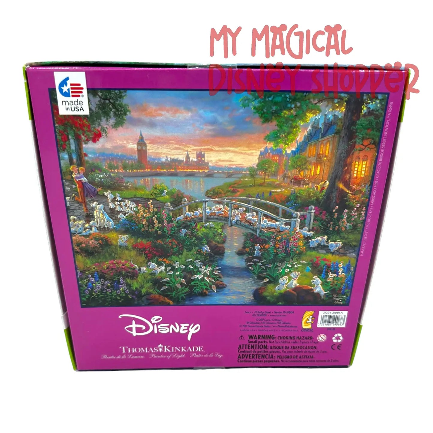Thomas Kinkade Disney 101 Dalmatians Jigsaw Puzzle